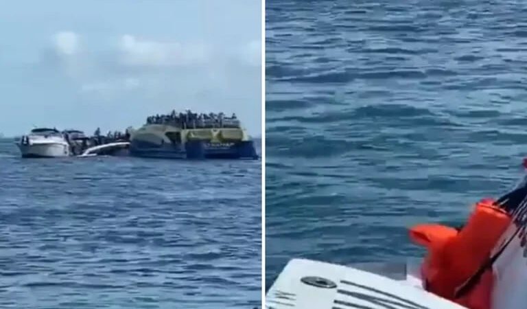 Choque entre yate y ferry en Isla Mujeres: Minuto a Minuto de un Incidente Marítimo sin Lesionados