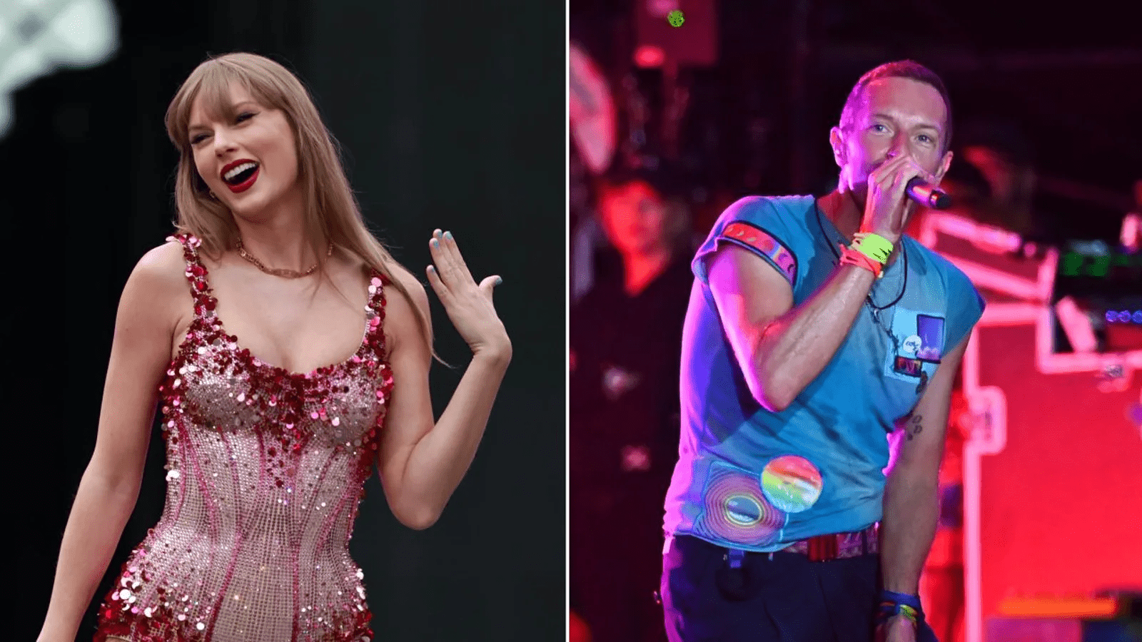 Chris Martin de Coldplay rinde emotivo homenaje a Taylor Swift en concierto en Alemania