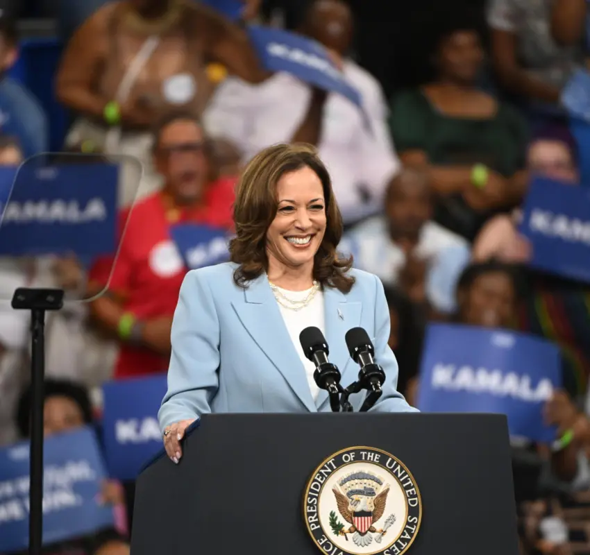 Kamala Harris desafía a Trump: “Si tienes algo que decirme, dímelo en la cara
