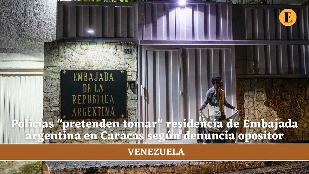 Policías venezolanos intentan tomar residencia de Embajada argentina en Caracas: minuto a minuto