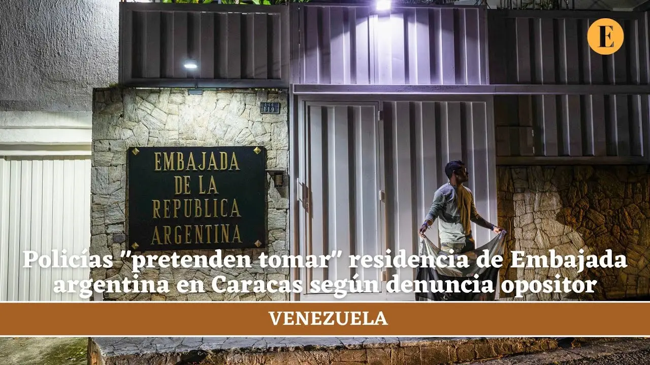 Policías venezolanos intentan tomar residencia de Embajada argentina en Caracas minuto a minuto |
