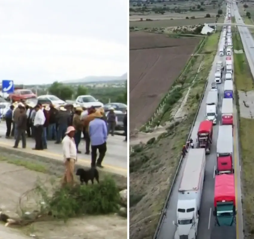 Protestas y Bloqueos Persisten: Ejidatarios Demandan Pago Pendiente por Uso de Tierras en la Autopista Arco Norte
