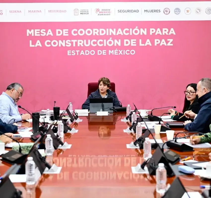 Reducción de Homicidios Dolosos en el Estado de México: Resultado de la Coordinación para la Construcción de la Paz