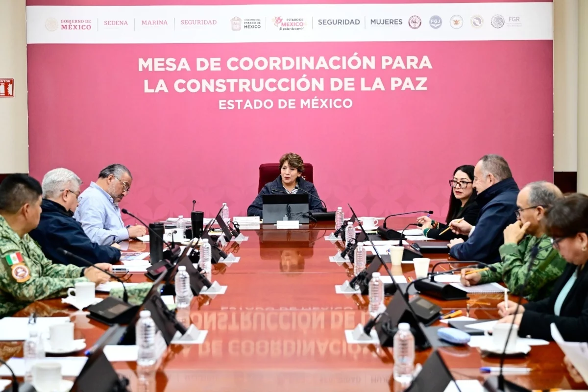 Reducción de Homicidios Dolosos en el Estado de México: Resultado de la Coordinación para la Construcción de la Paz