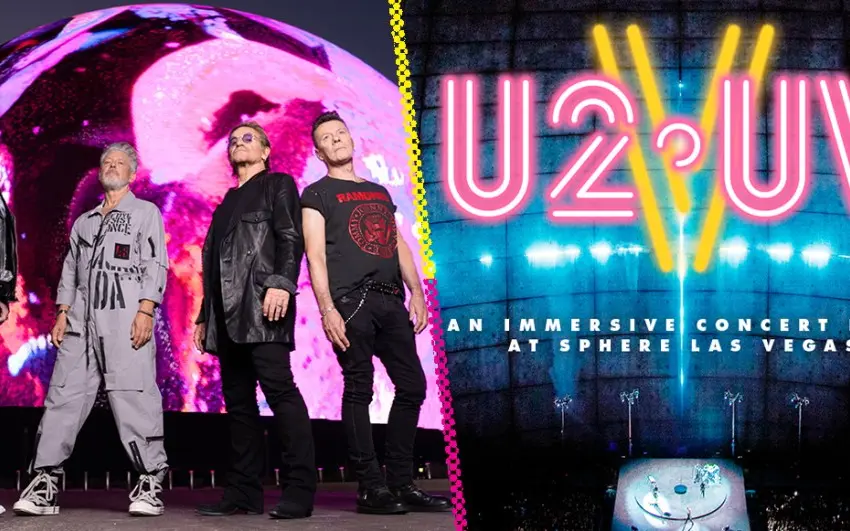 ¡U2 estrenará película! ¿Cómo ver “V-U2” en The Sphere de Las Vegas?