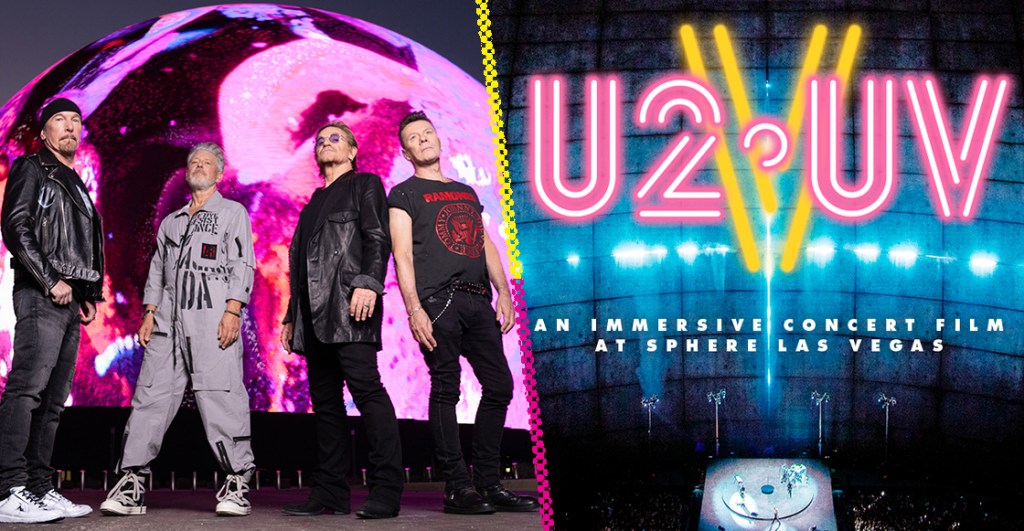 ¡U2 estrenará película! ¿Cómo ver “V-U2” en The Sphere de Las Vegas?