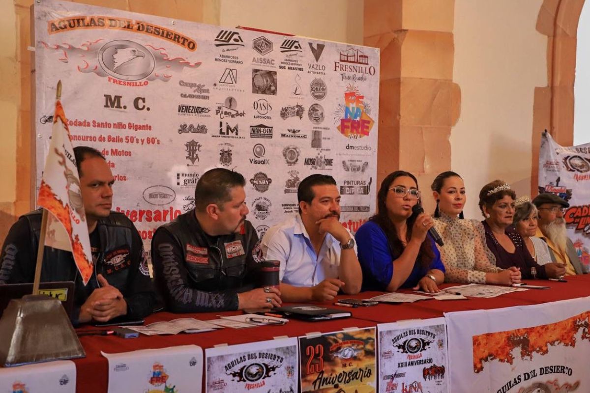 Anuncian Celebración del 23 Aniversario del Club de Motociclistas “Águilas del Desierto”