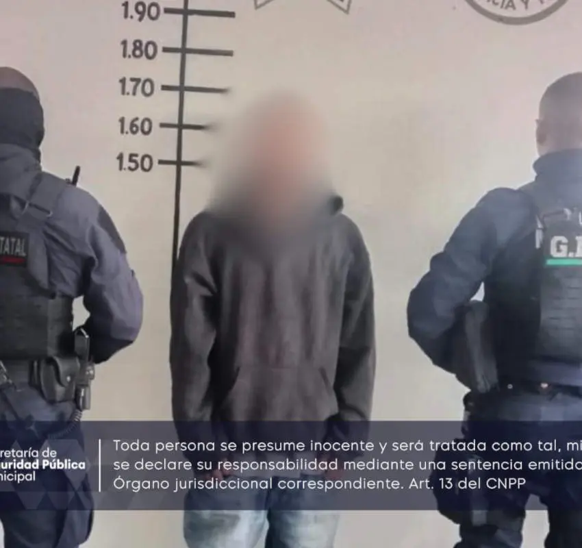 Arrestan a hombre en colonia aledaña a la Francisco Herrera en Zacatecas; lo acusan de allanamiento de morada