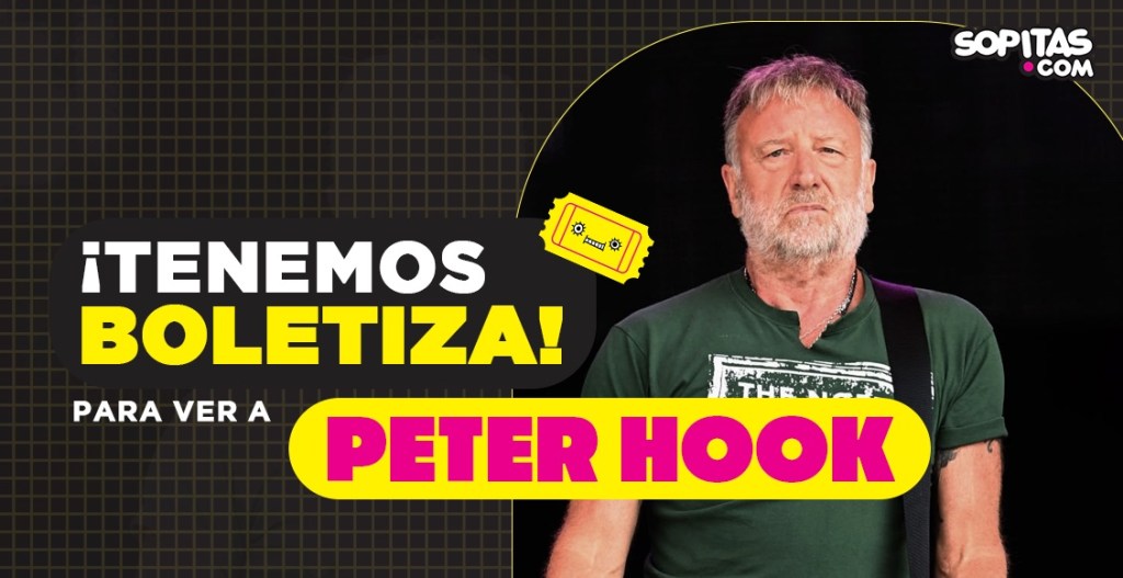 ¡Gánate boletos para el concierto de Peter Hook & The Light en la CDMX!