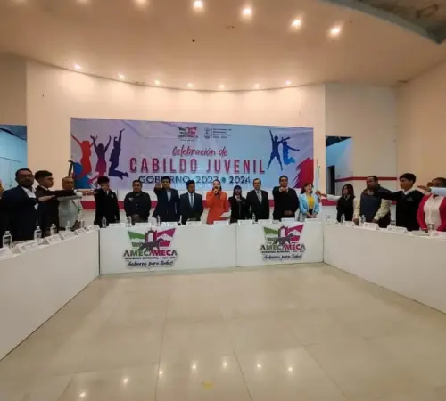 Inauguración del #CabildoJuvenil 2024 en Amecameca