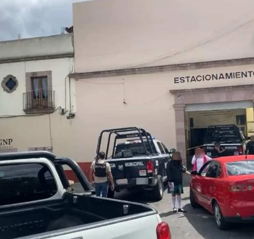 Despliegan fuerte operativo en el centro de Zacatecas tras un homicidio en la Av. Torreón
