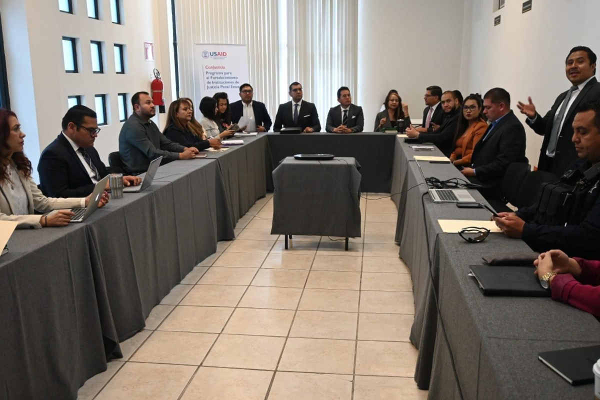 FGJEZ Realiza Taller de Justicia; Buscan Transformar el Sistema de Justicia Penal en 100 Días