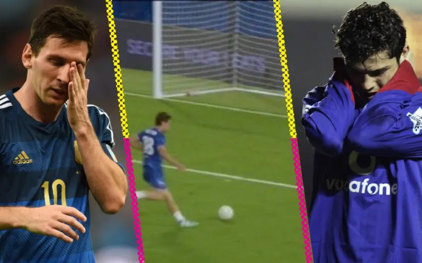 Solitos y sin portero: 10 goles fallados más increíbles del futbol, con todo y portería abierta