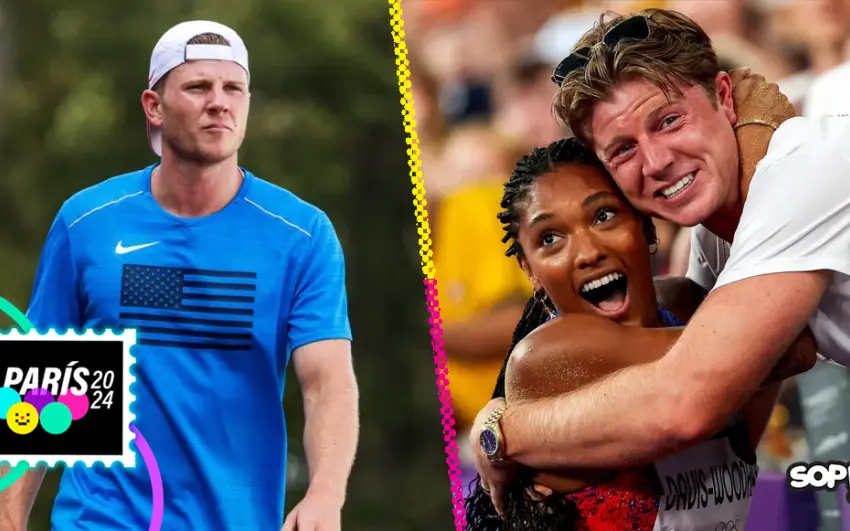 Hunter Woodhall, atleta paralímpico y esposo de una medallista olímpica