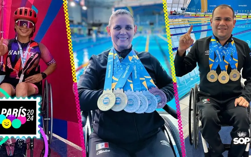 Todos los atletas mexicanos calificados a los Juegos Paralímpicos de París 2024