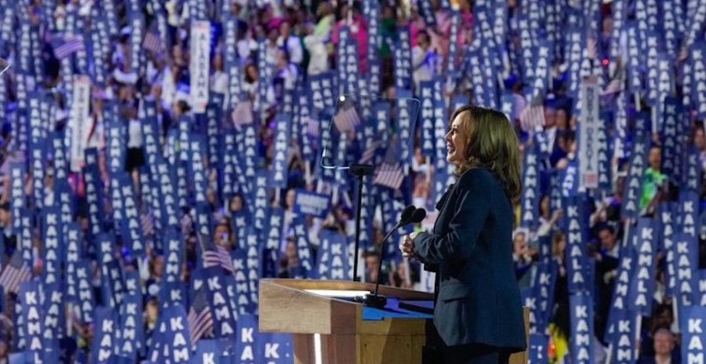 Ya es oficial: Kamala Harris acepta candidatura presidencial del Partido Demócrata