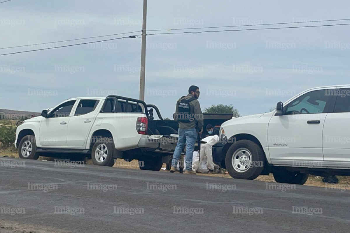 Localizan bolsas con restos humanos en la carretera Jerez-Zacatecas cerca de Santa Clara