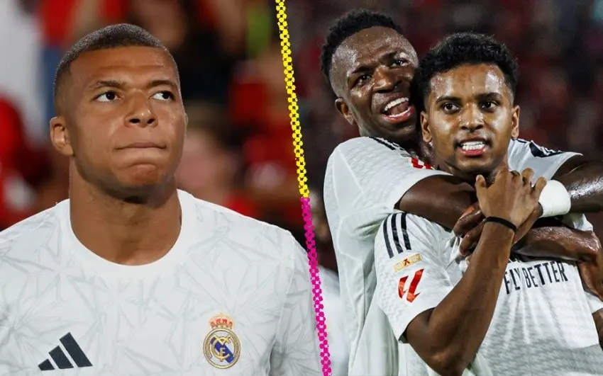 Así fue el debut de Mbappé con el Real Madrid en la Liga de España