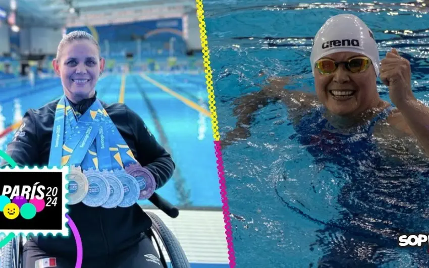 París 2024: Nely Miranda, medallista paralímpica mexicana encontró la libertad en la natación