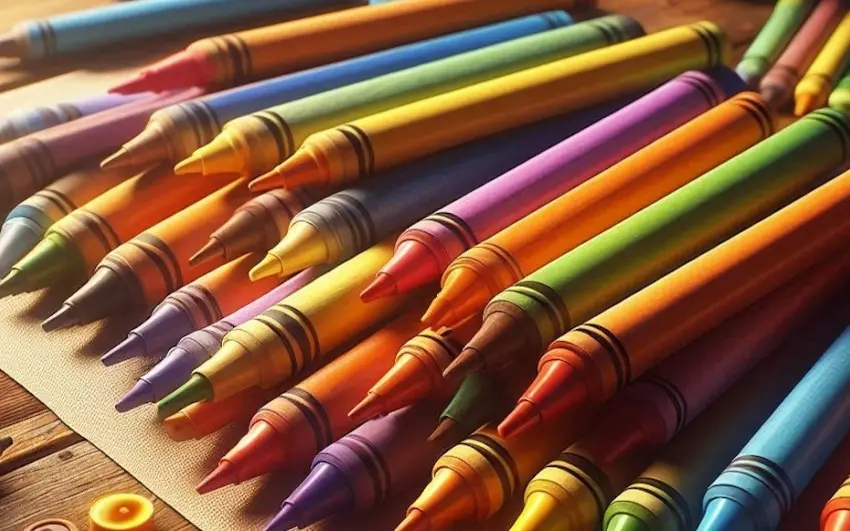 Destapan el secreto del olor exacto de los crayones