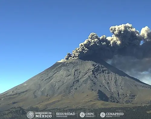 Ultimo boletín: Popocatépetl en Amarillo Fase 2 lo que debes saber