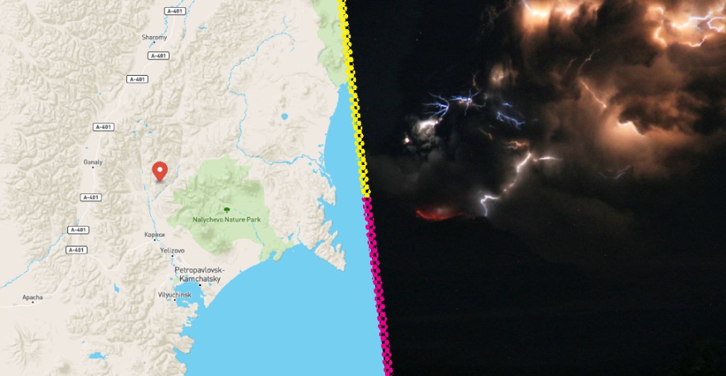 Las brutales imágenes del sismo en Kamchatka y la erupción del volcán Shiveluch en Rusia