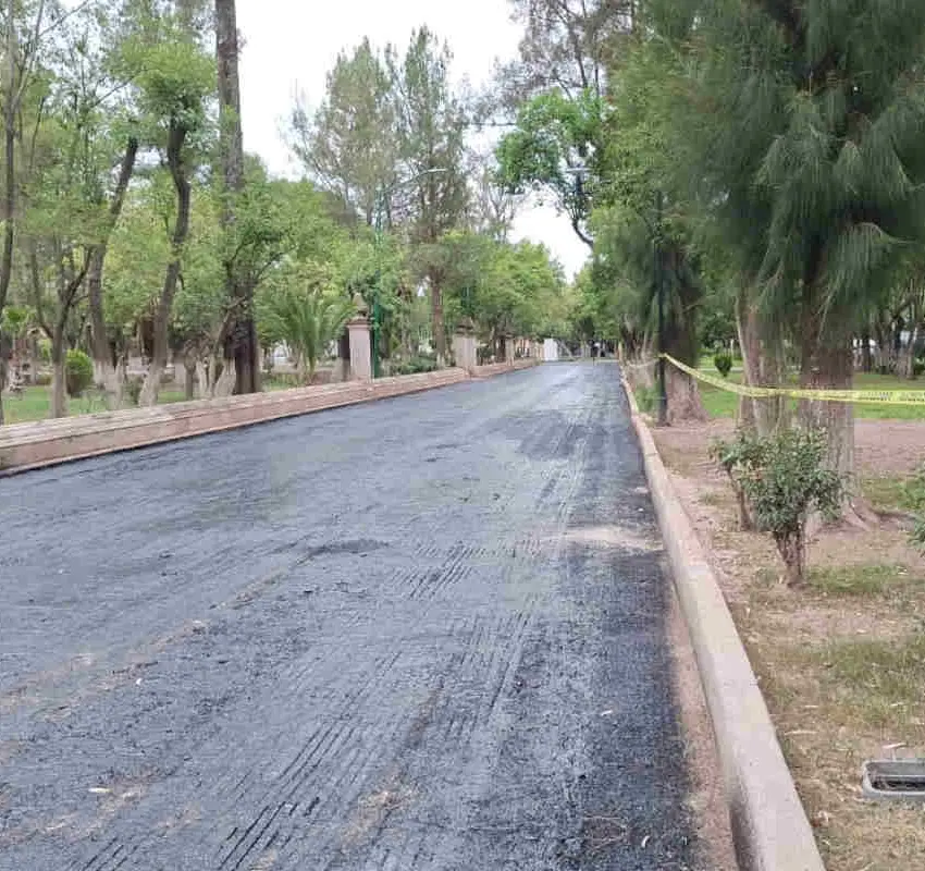Suspenden caminatas en la Alameda García Salinas en Jerez; harán rehabilitación del parque