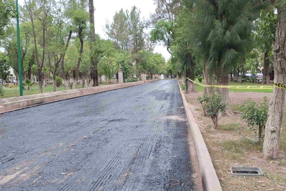 Suspenden caminatas en la Alameda García Salinas en Jerez; harán rehabilitación del parque