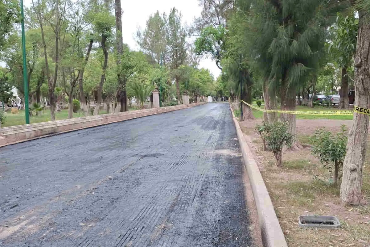 Suspenden caminatas en la Alameda García Salinas en Jerez harán rehabilitación del parque |