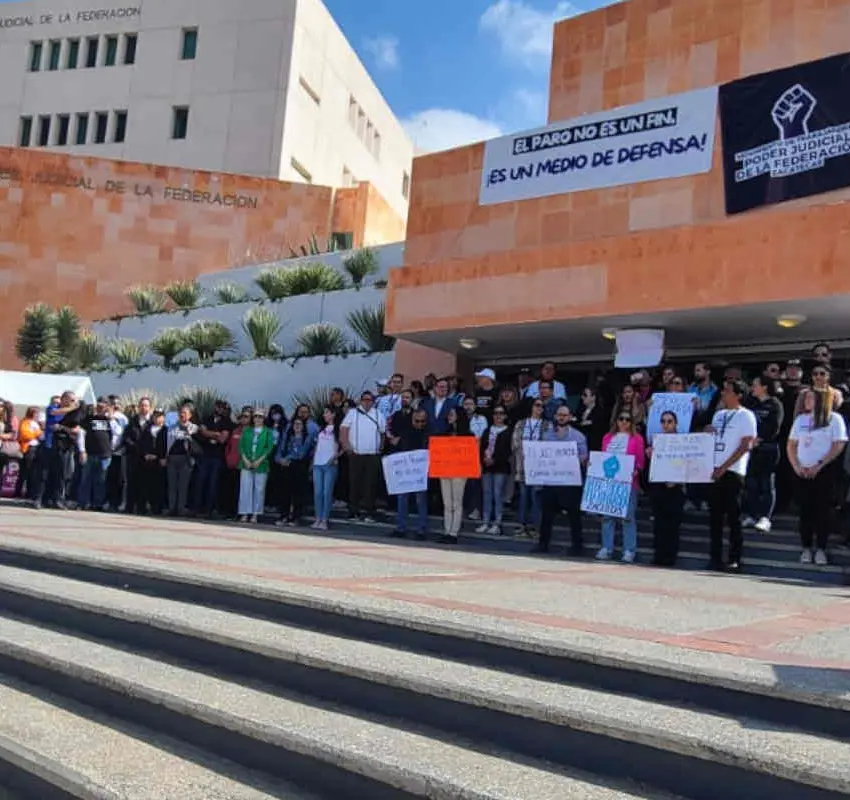 Trabajadores del Poder Judicial Federal en Zacatecas protestarán en Ciudad de México