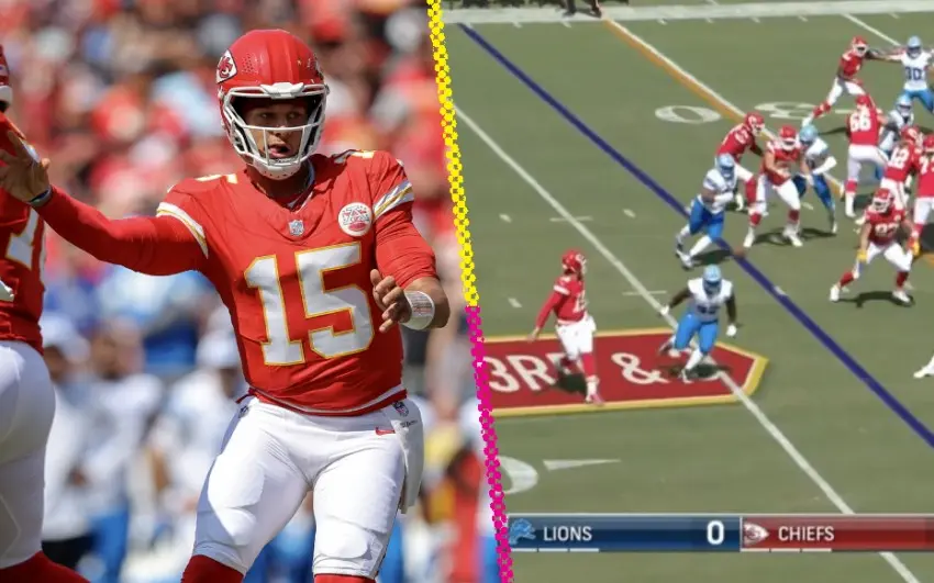 El pase de fantasía que se aventó Patrick Mahomes en la pretemporada con Chiefs