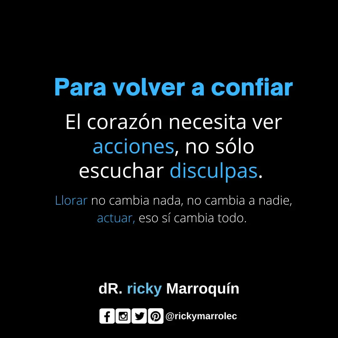 Volver a confiar |