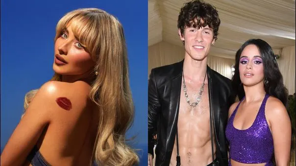 ¿Sabrina Carpenter habría mandado indirectas a Shawn Mendes y Camila Cabello en su reciente álbum?