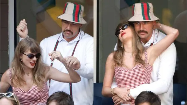 Taylor Swift se lució bailando 'Tití me preguntó', de Bad Bunny, en la final del US Open 2024