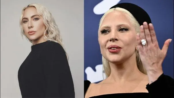 Lady Gaga luce ostentoso anillo de compromiso en el Festival de Cine en Venecia