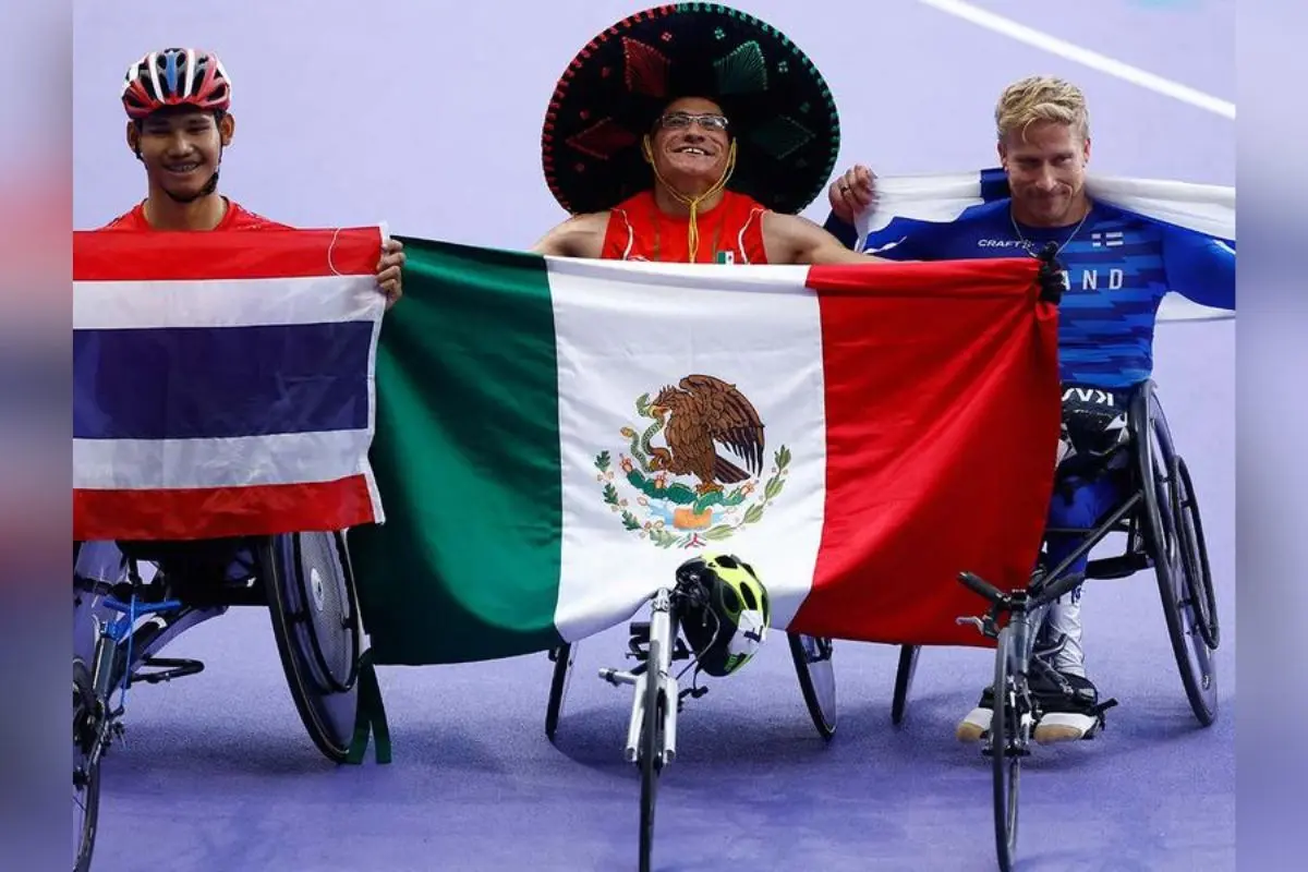 El mexicano Juan Pablo Cervantes gana medalla de oro en los 100 metros T54 Paralímpicos |