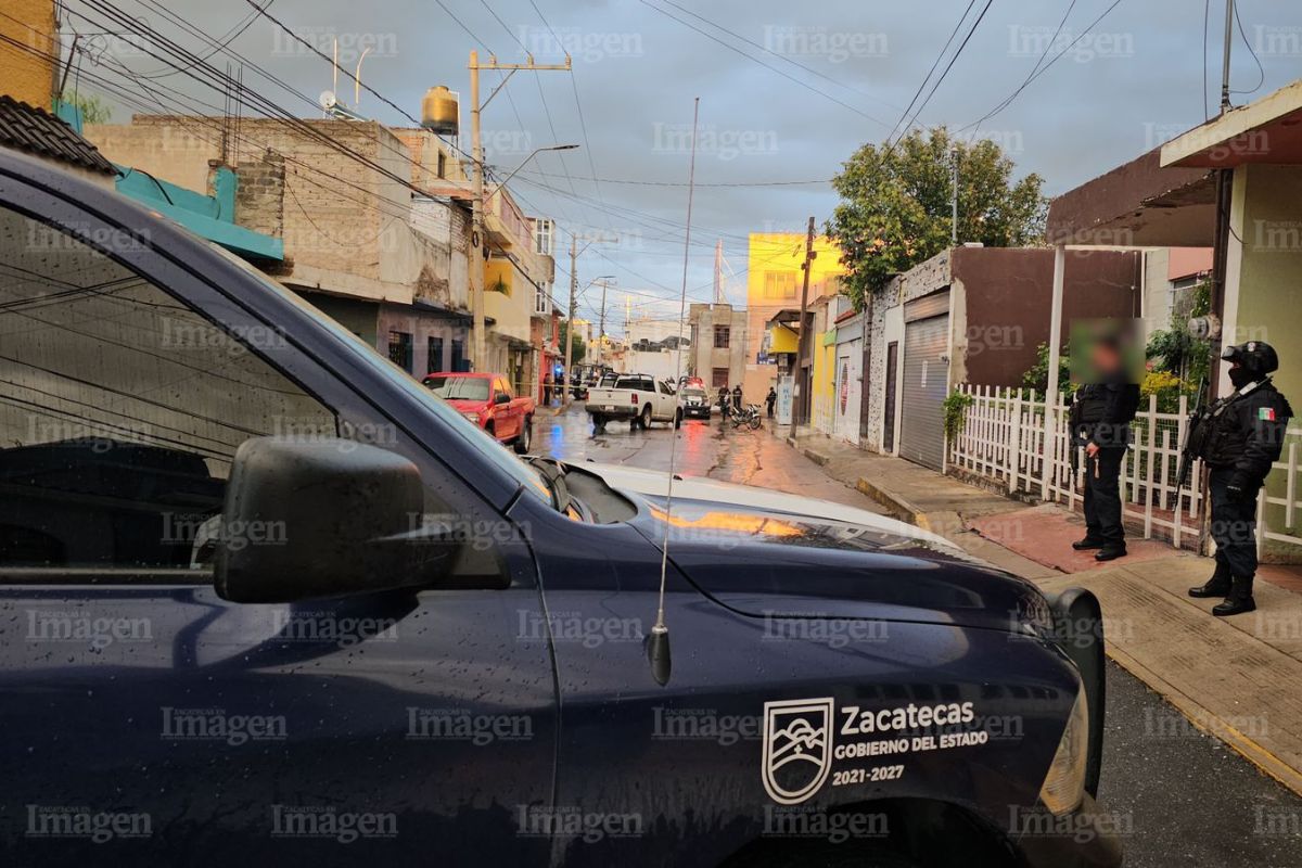 Acribillan al comandante primero de la Policía de Investigación en Fresnillo