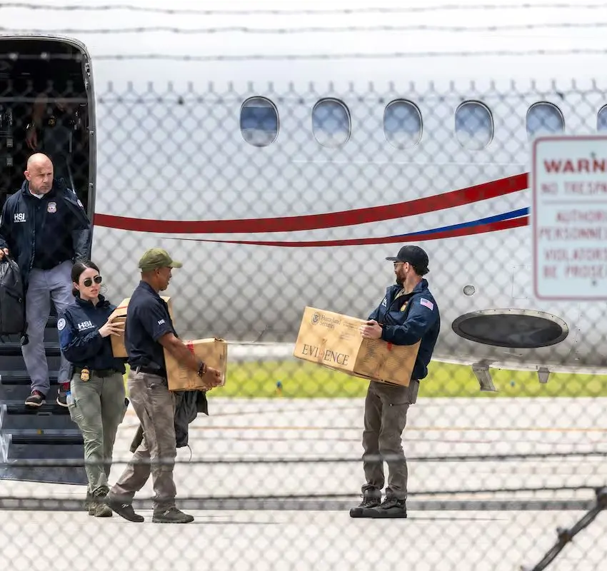 Estados Unidos confisca el avión oficial de Nicolás Maduro