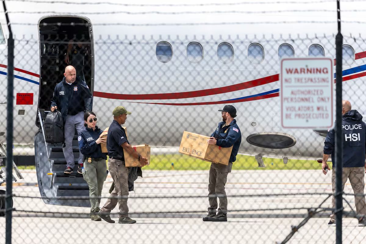 Estados Unidos confisca el avión oficial de Nicolás Maduro