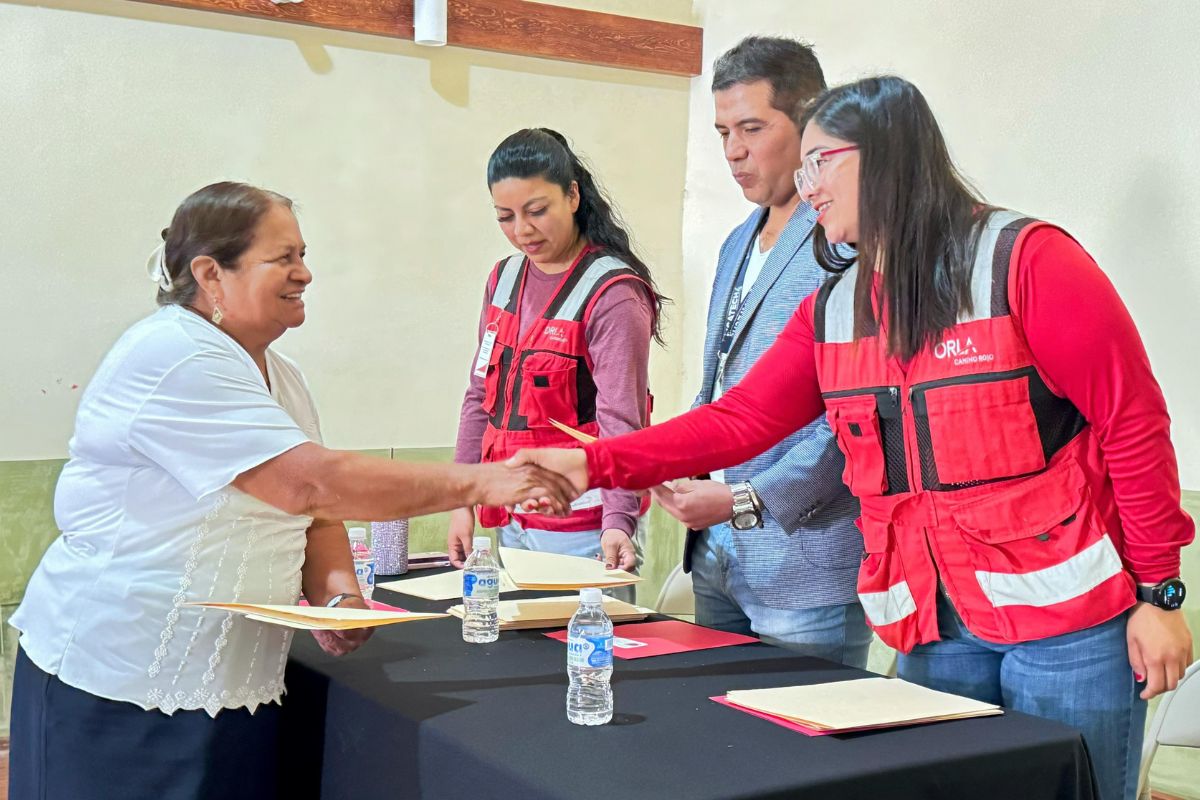 Orla Camino Rojo e ICATEZ realizan alianza para fortalecer a la comunidad