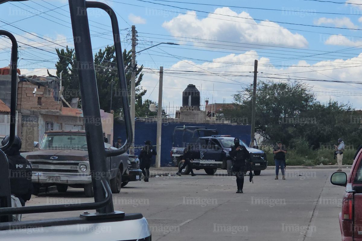 Reportan ataque armado a vivienda en la colonia Emiliano Zapata de Fresnillo