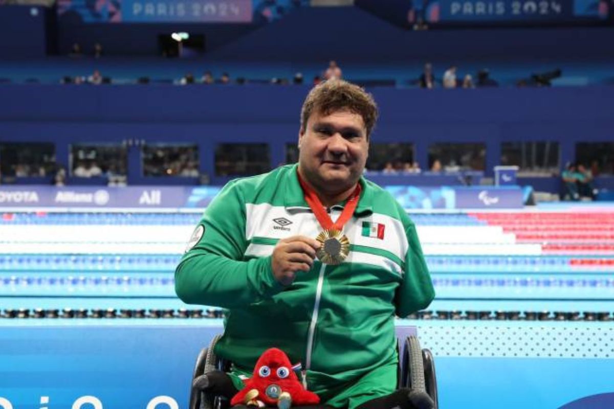 El mexicano José Arnulfo Castorena gana oro en los 50 metros pecho SB2 Paralímpicos