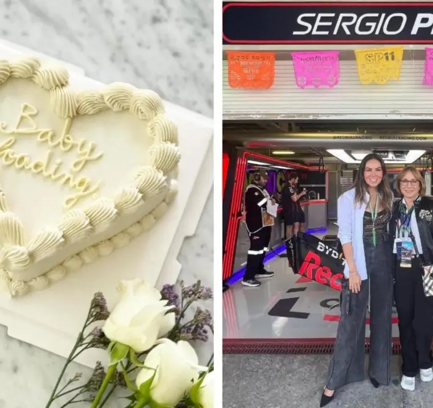 Hermana de ‘Checo’ Pérez anuncia que será mamá