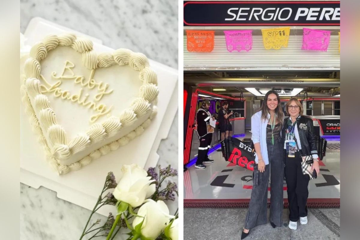 Hermana de ‘Checo’ Pérez anuncia que será mamá