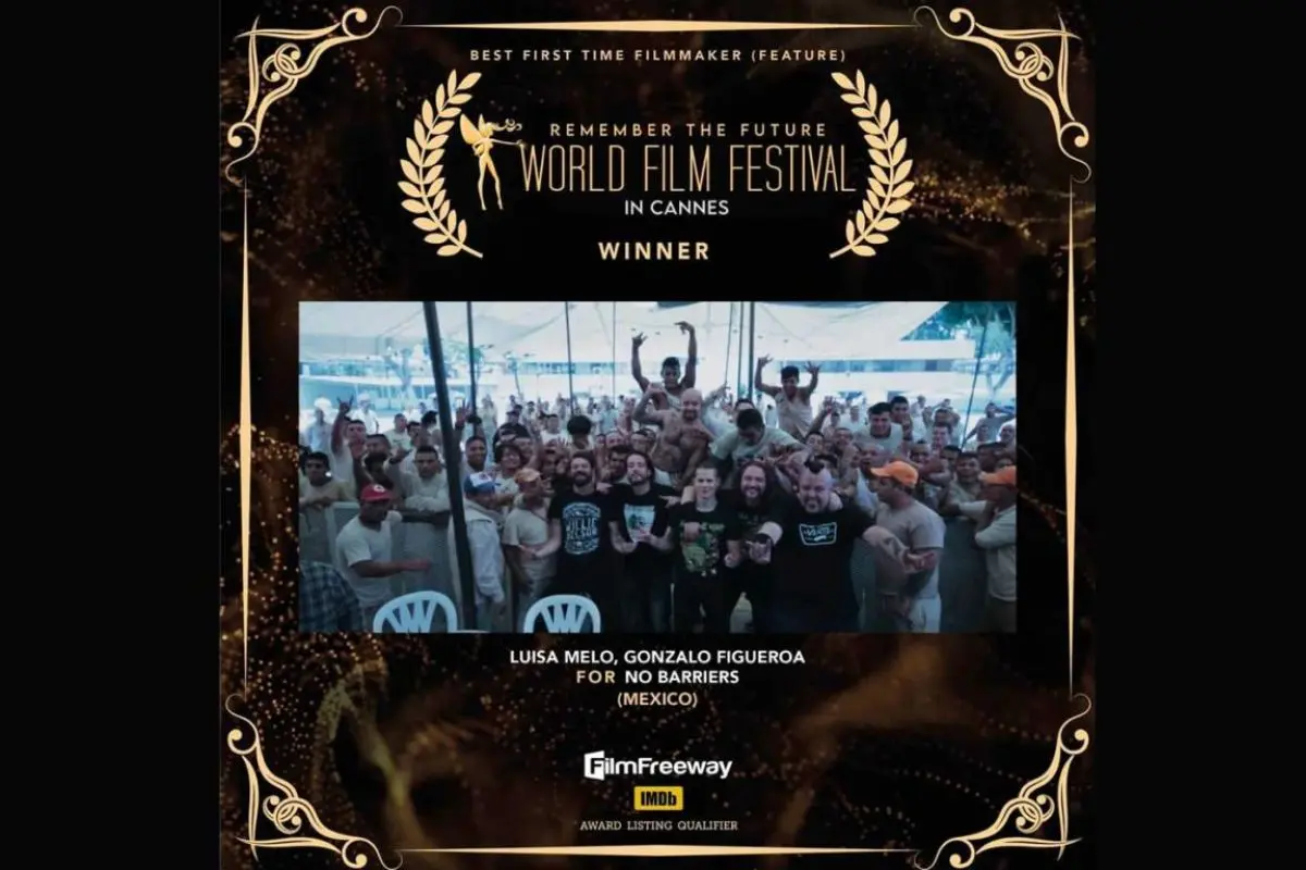 Documental Sin Barreras gana tres premios World Film Festival en Cannes |