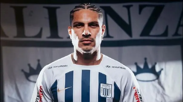 Paolo Guerrero sorprende al aparecer con herida en su rostro durante su presentación en Alianza Lima: “Me cayó un sartenazo de mi mujer”