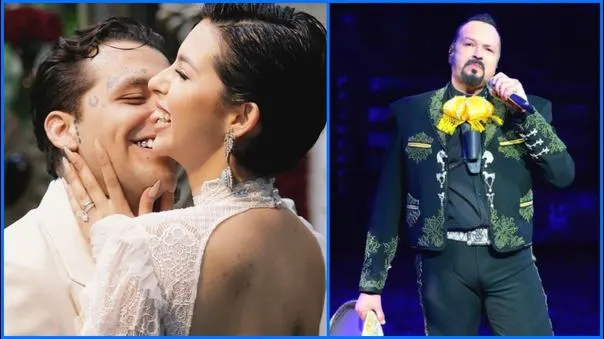 El padre de Ángela Aguilar reveló que pagó la boda de su hija con Christian Nodal: “Yo no quería”