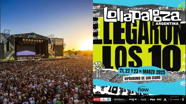 Lollapalooza Argentina 2025: Olivia Rodrigo, Justin Timberlake y Shawn Mendes encabezan el line up