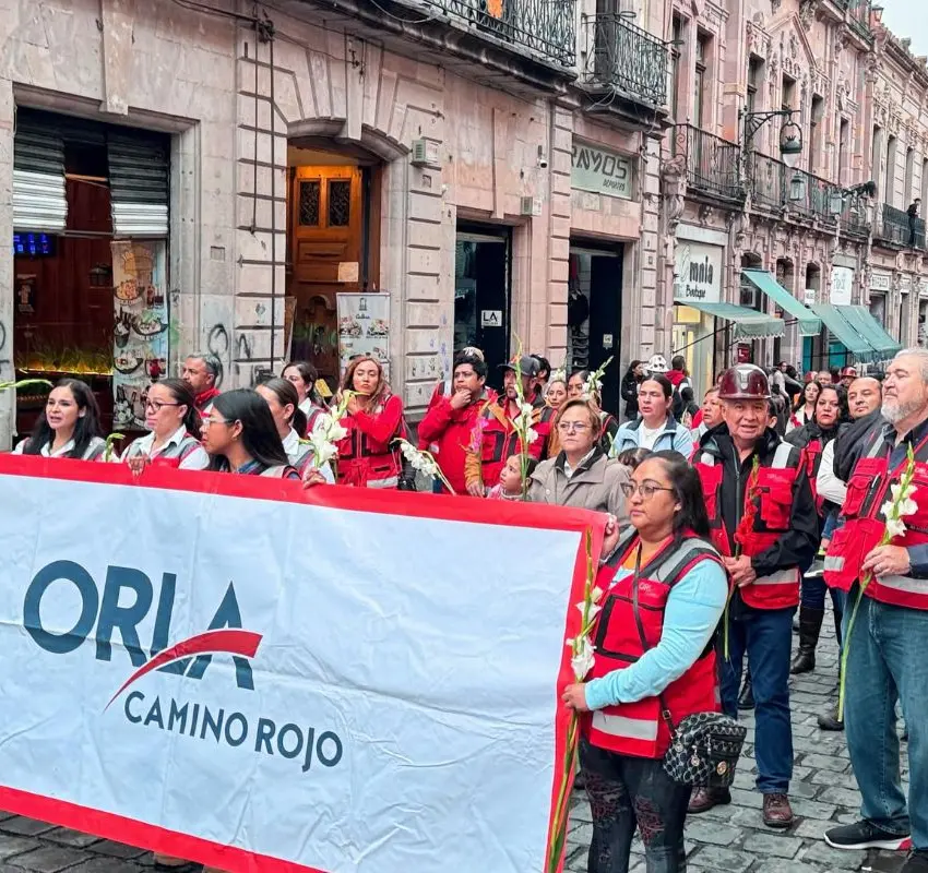 ORLA Camino Rojo presente en la celebración a la Virgen del Patrocinio