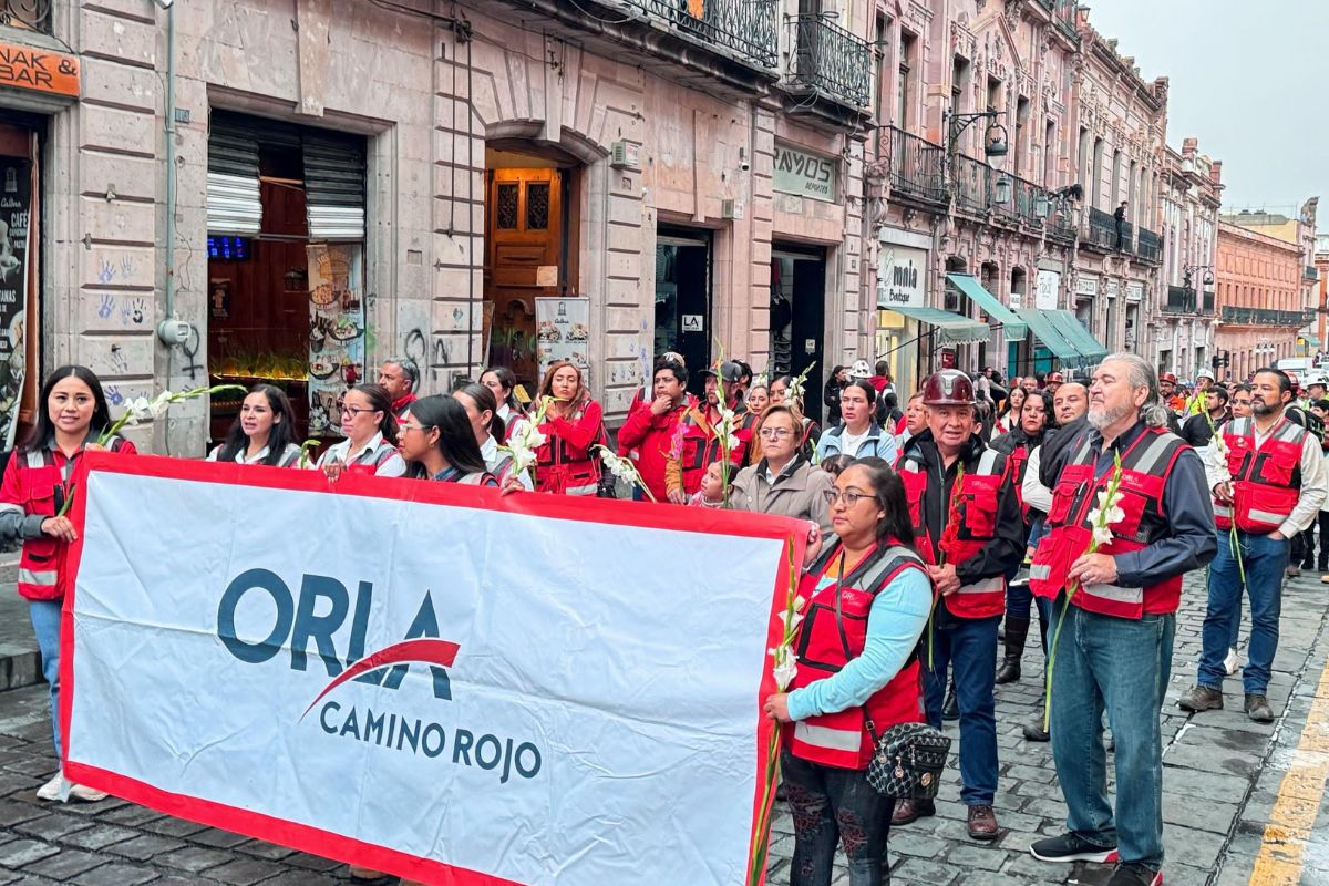 ORLA Camino Rojo presente en la celebración a la Virgen del Patrocinio